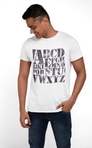 ABCDEFG- printed Fun and lovely - Family things - Comfy tees for Men