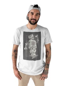 Abstract casette - printed T-shirts - Men's stylish clothing - Cool tees for boys
