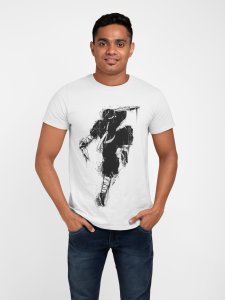 Warrior Graphic printed T-shirts - Men's stylish clothing - Cool tees for boys