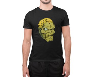Angry monster -round crew neck cotton tshirts for men
