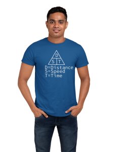DST triangle (Blue T) -Clothes for Mathematics Lover - Foremost Gifting Material for Your Friends, Teachers, and Close Ones
