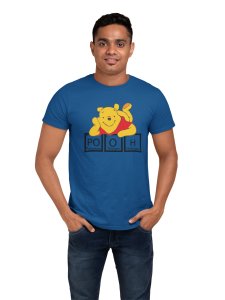 Pooh (Blue T) -Clothes for Mathematics Lover - Foremost Gifting Material for Your Friends, Teachers, and Close Ones