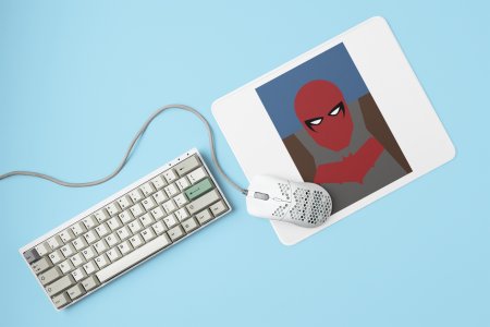 Red Hood - Printed animated creature Mousepads