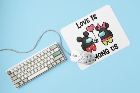 Love is among us, Balloon - Printed animated creature Mousepads