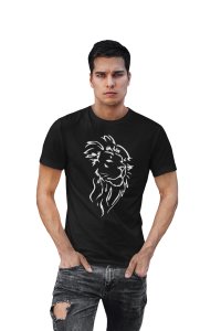 Lion face - Printed Zodiac Sign Tshirts - Made especially for astrology lovers people
