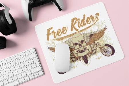 Free Rider - Printed animated Mousepad for animation lovers