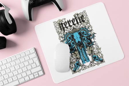 Heretic - Printed animated Mousepad for animation lovers