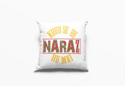 Khud Se Hi Naraz-Printed Pillow Covers For (Pack Of Two) )