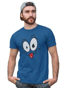 Tongue Out Lips Wave Emoji T-shirt - Clothes for Emoji Lovers - Suitable for Fun Events - Foremost Gifting Material for Your Friends and Close Ones