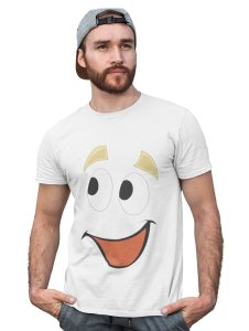 Happy Emoji T-shirt (White) - Clothes for Emoji Lovers - Suitable for Fun Events - Foremost Gifting Material for Your Friends and Close Ones